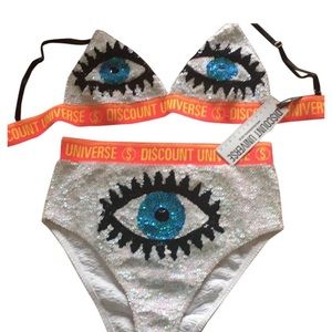 NWT “Evil Eye” Set By Discount Universe (M & L)